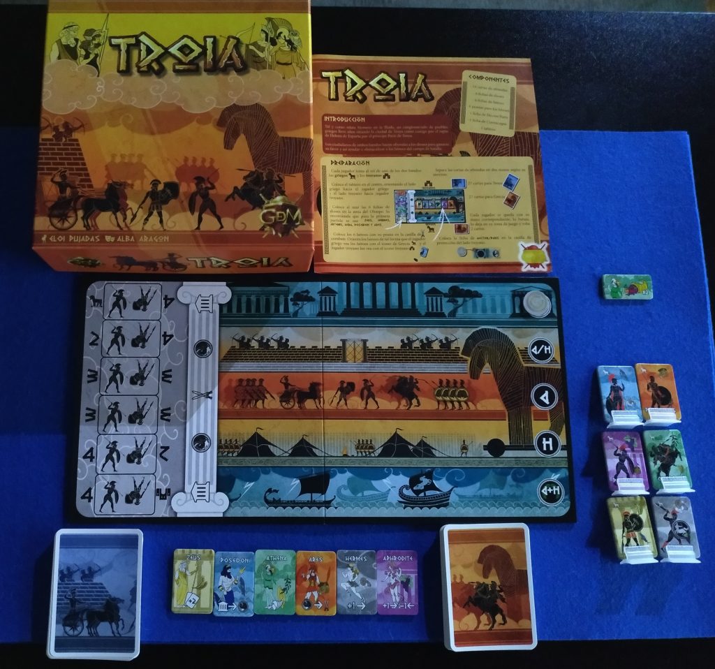 GDM Games – Troia – Gioco Di Strategia A 2 Giocatori, 20 Minuti, Dai 10 Anni, Multicolore - 5