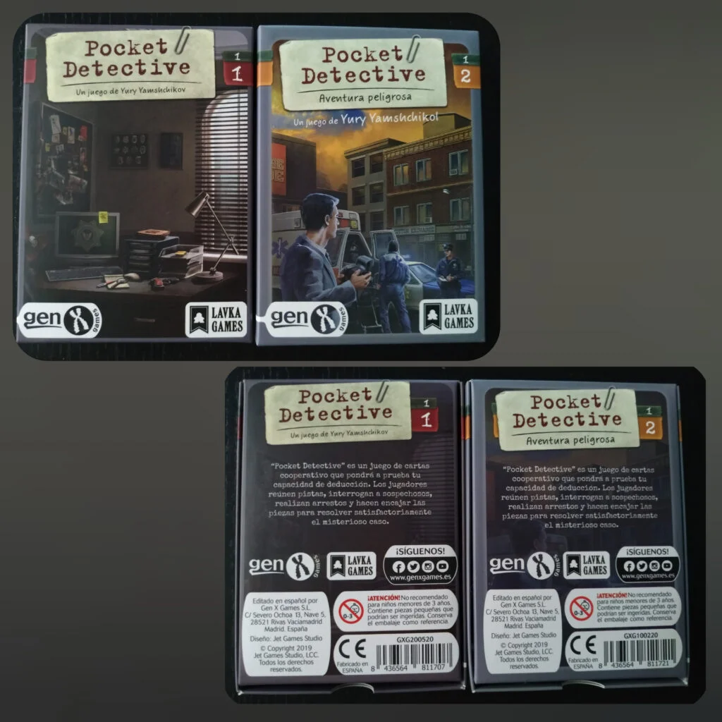 Comprar PocPocket Detective: Temporada 1 Caso 3 El Tiempo se Agota - juego  de cartas