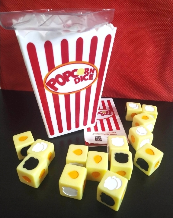 Reseña PopCorn Dice ¡Qué juegos de mesa!