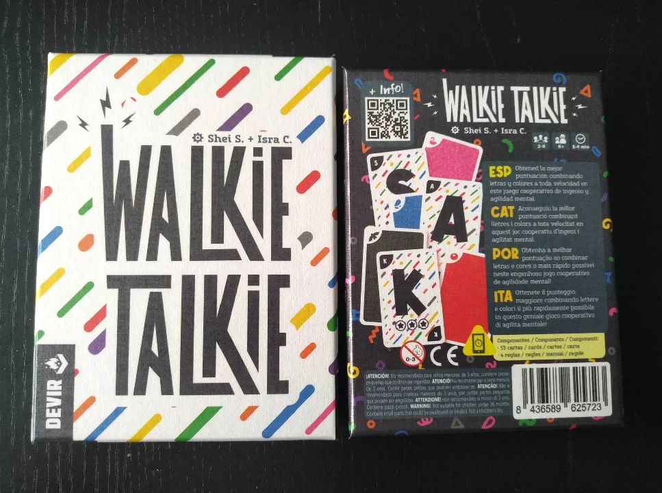 Reseña: Walkie Talkie - ¡Qué juegos de mesa!